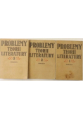 Problemy teorii literatury Tom I do III
