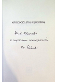 Aby Kościół stał się rodziną homilie na rok A