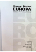 Europa rozprawa historyka z historią