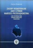 Zasoby niematerialne jako czynnik wartości przedsiębiorstwa