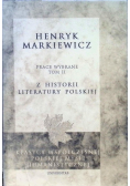 Prace wybarne tom II Z historii literatury polskiej