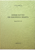 Dzieje Rzymu od założenia miasta księga XXXV - XL