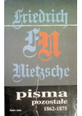 Pisma pozostałe 1876 - 1889