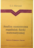 Analiza numeryczna zagadnień fizyki matematycznej