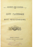 Listy pasterskie i mowy okolicznościowe 1908 r