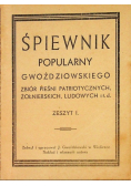 Śpiewnik popularny Gwoździowskiego, zeszyt 1