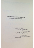 Wprowadzenie do Apokryfów Starego Testamentu
