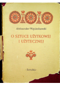 O sztuce użytkowej i użytecznej
