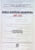 Księga radziecka krakowska 1392 - 1412