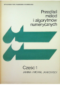 Przegląd metod i algorytmów numerycznych Część 1