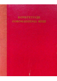 Konstytucje zgromadzenia misji