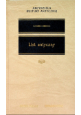List antyczny