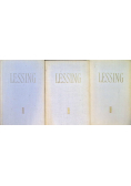 Lessing Dzieła wybrane Tom 1 do 3