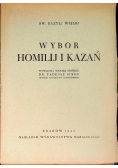 Wybór Homilij i kazań 1947r.