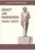 Ignacy Jan Paderewski Pomnik i dzieło