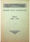 Modrzewski Pisma 1560 do 1562