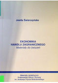 Ekonomika Handlu Zagranicznego
