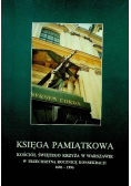 Księga Pamiątkowa Kościół Swiętego Krzyża nw Warszawie