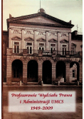 Profesorowie wydziału prawa i administracji