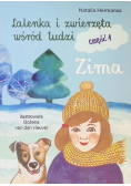 Lalenka i zwierzęta wśród ludzi zima Część 1