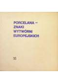Porcelana znaki wytwórni europejskiej