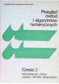 Przegląd metod i algorytmów numerycznych Część 2