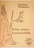 Dzieje rodziny Korzeniewskich