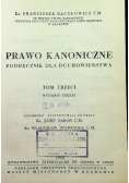 Prawo kanoniczne Tom 3