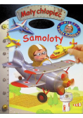 Mały chłopiec Samoloty