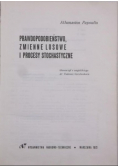 Prawdopodobieństwo zmienne losowe i procesy Stochastyczne