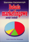 Badania marketingowe Metody i techniki