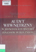 Audyt wewnętrzny w jednostkach sektora finansów publicznych