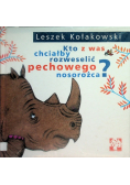 Kto z was chciałby rozweselić pechowego nosorożca