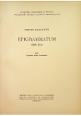 Epigrammatum Libri duo