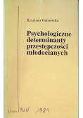 Psychologiczne determinanty przestępczości młodocianych