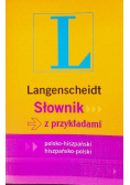 Słownik z przykładami polsko - hiszpański  hiszpańsko - polski