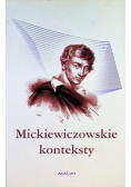 Mickiewiczowskie konteksty