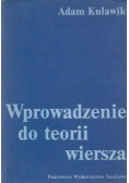 Wprowadzenie do teorii wiersza