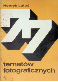 77 tematów fotograficznych