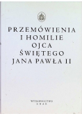 Przemówienia i homilie Ojca Świętego Jana Pawła II