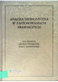 Analiza ekonomiczna w zastosowaniach prawniczych