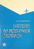 Materiały do przemówień żałobnych