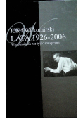 Lata 1926 - 2006 wspomnienia nie tylko muzyczne Tom I
