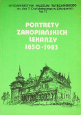 Portrety zakopiańskich lekarzy 1850 - 1983