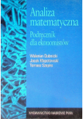 Analiza matematyczna Podręcznik dla ekonomistów