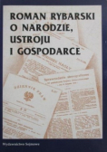O narodzie, ustroju i gospodarce