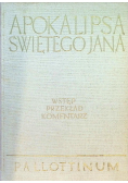 Apokalipsa Świętego Jana Wstęp Przekład Komentarz