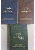 Myśl i polityka Tom I do III