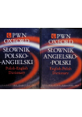 Słownik angielsko polski Oxford Tom I i II