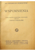 Niemojowski Wspomnienia 1925 r